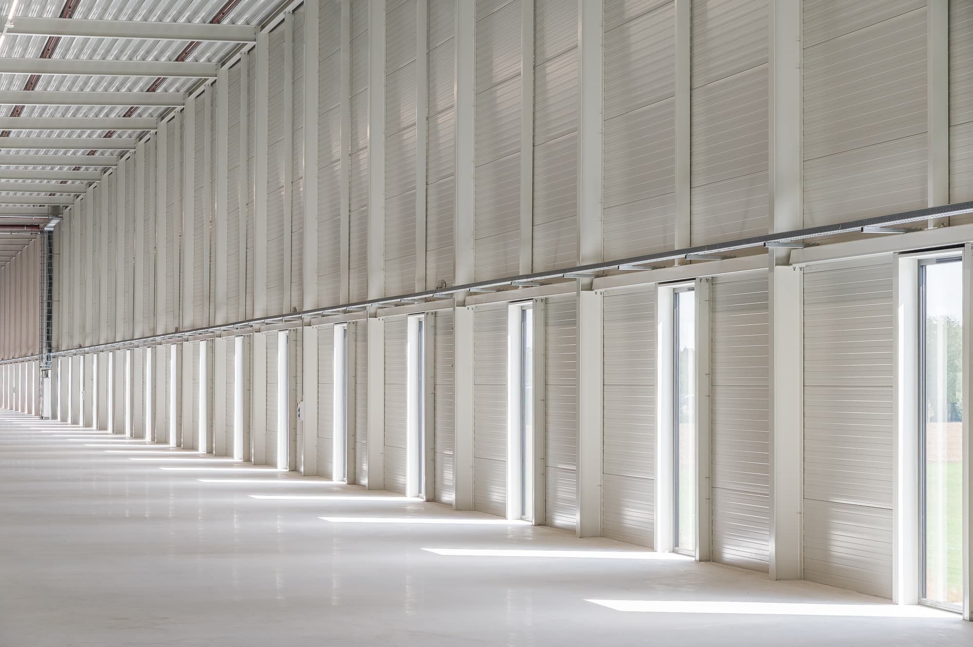 Warehouse interieur lichtinval